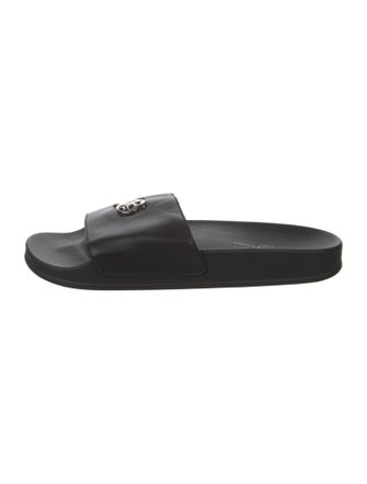 John Galliano Leather Slides