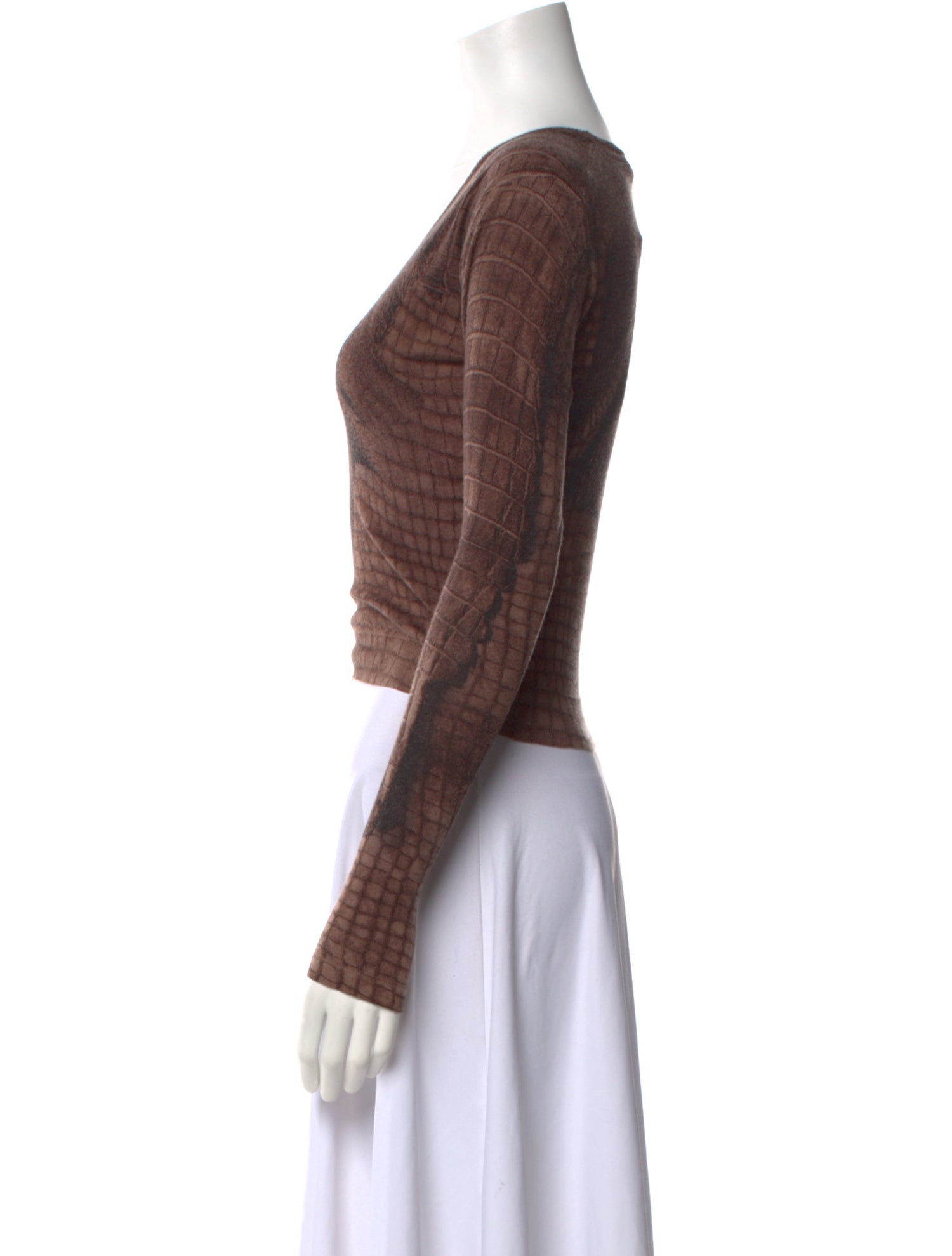 John Galliano Vintage 2000 Crop Top