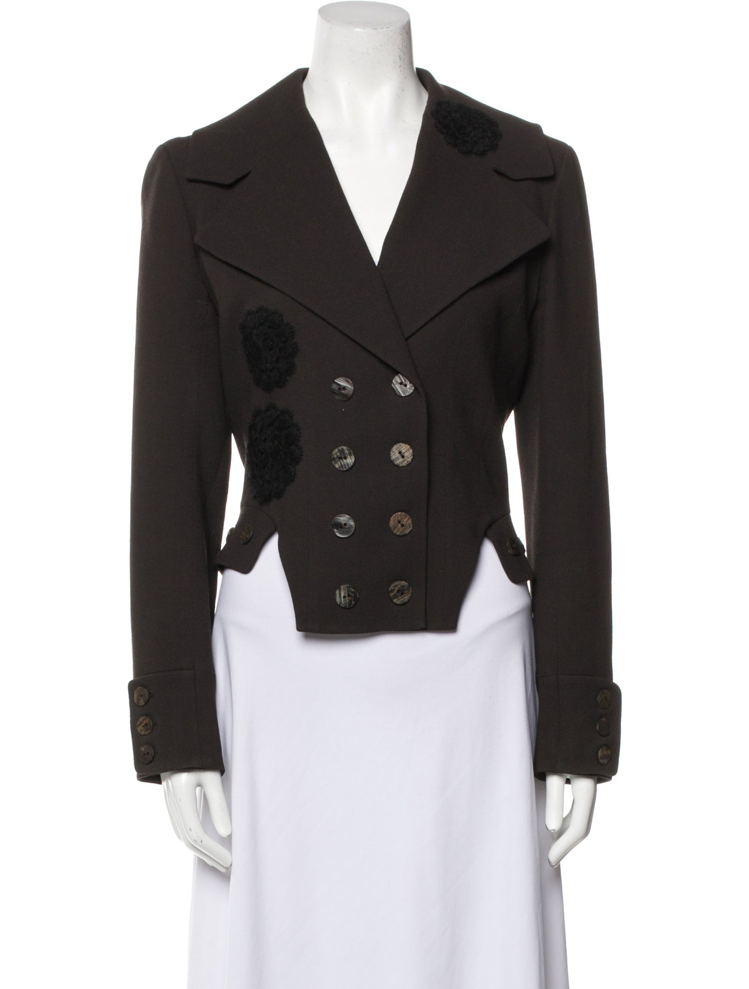 John Galliano Vintage Late 1990's - Early 2000's Evening Jacket