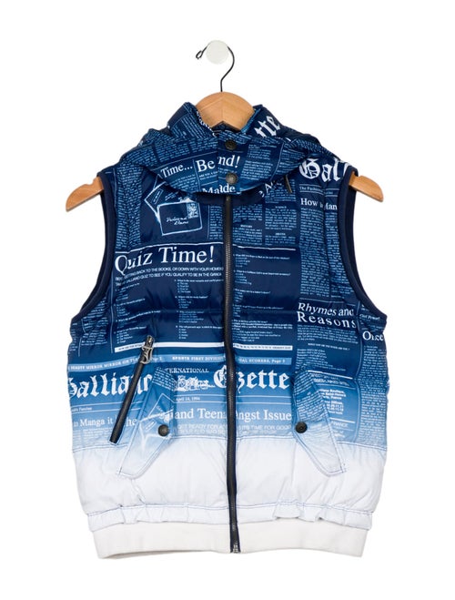 John Galliano Boy' Puff Jacket Vest