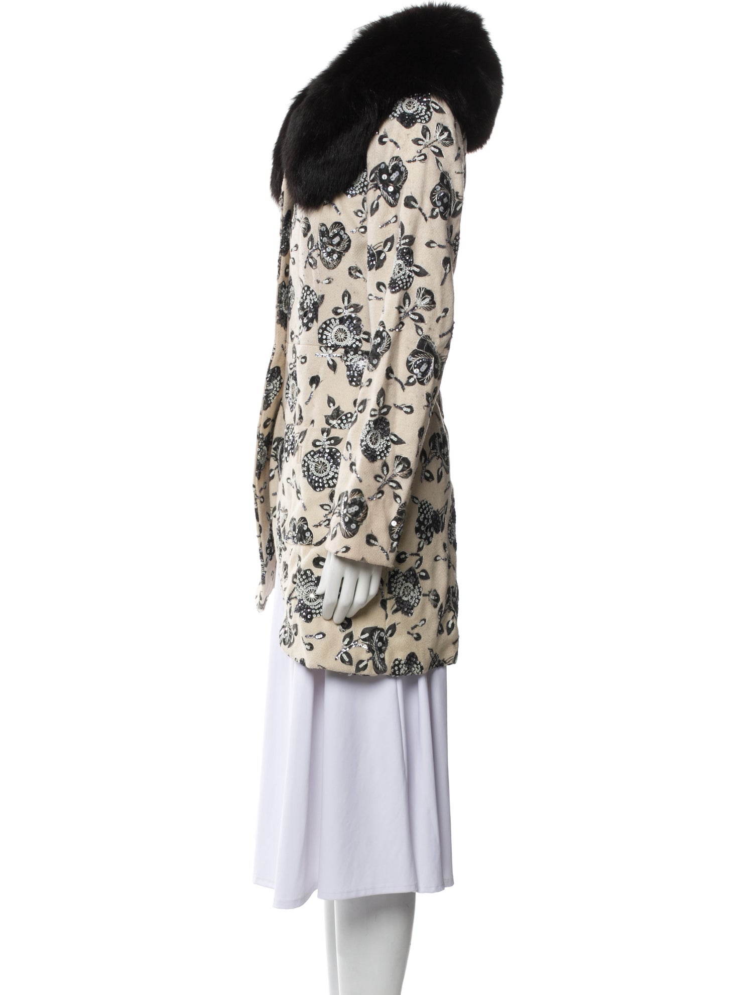 John Galliano Vintage 2005 Fur Coat