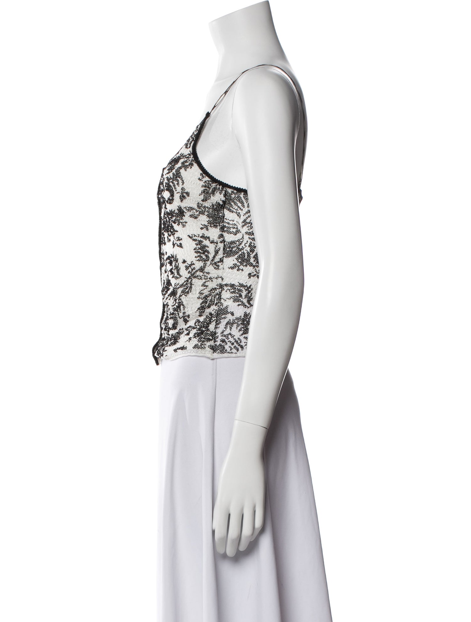 John Galliano Vintage 2001 Crop Top