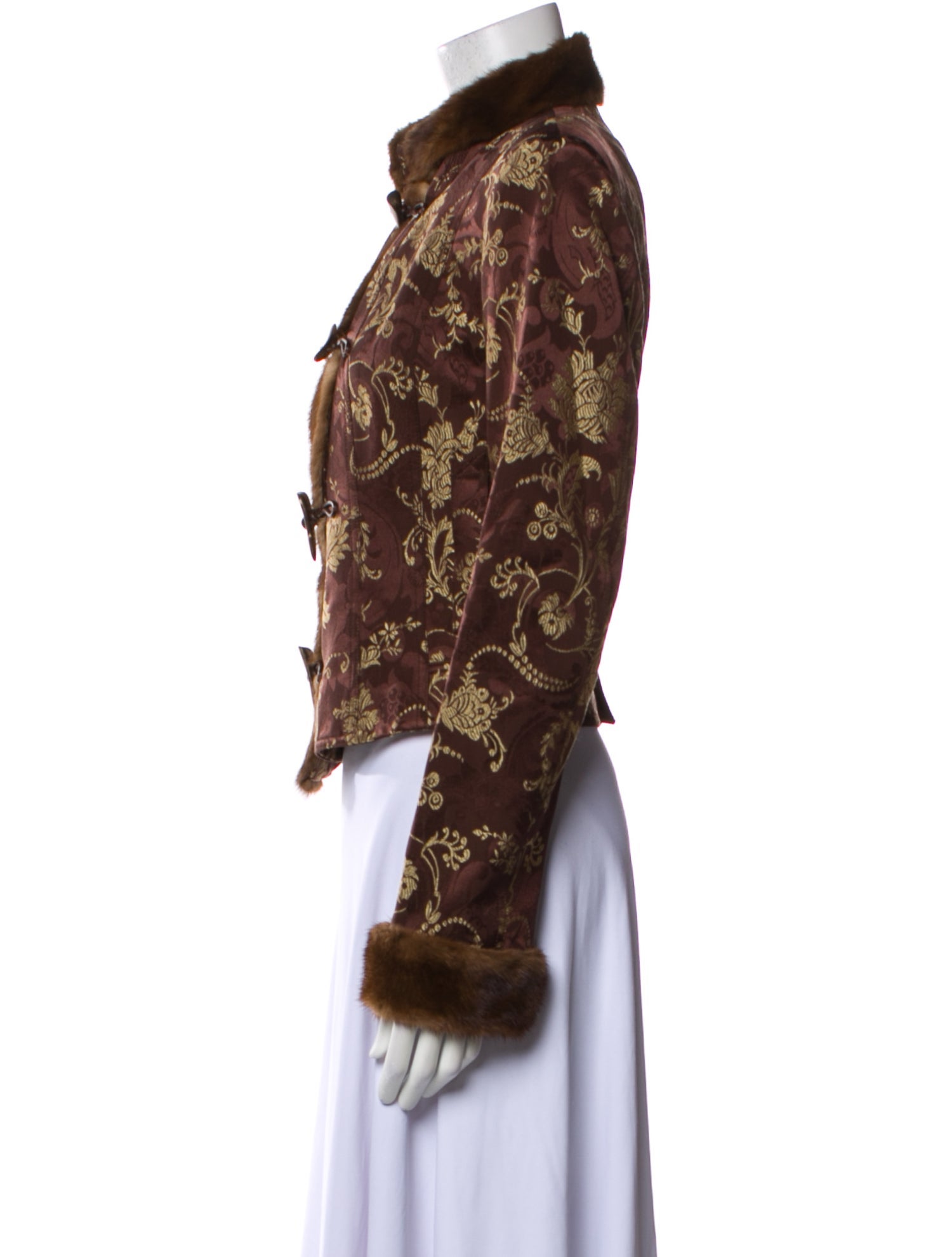 John Galliano Vintage 2005 Fur Jacket