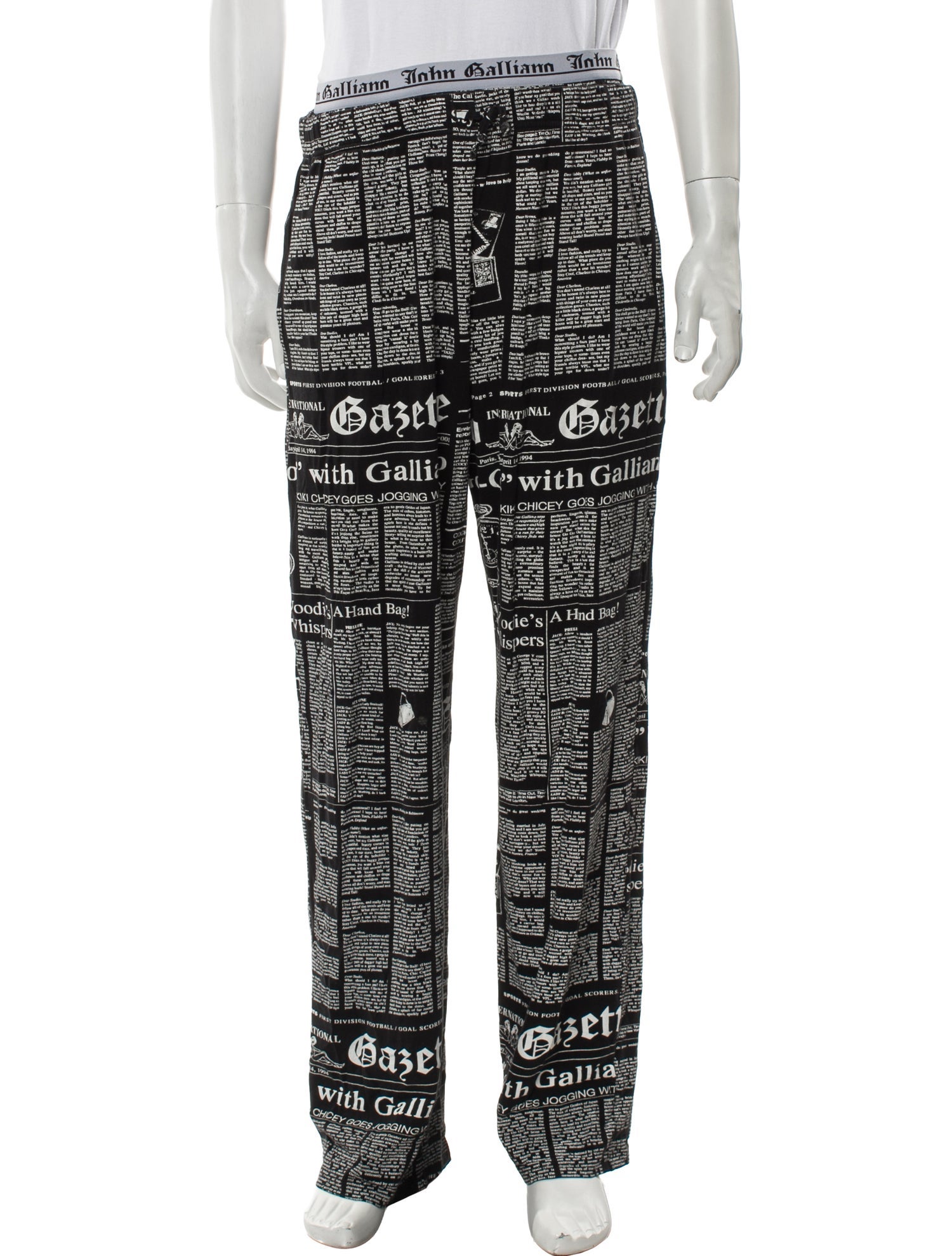 John Galliano Vintage 2000's Lounge Bottoms