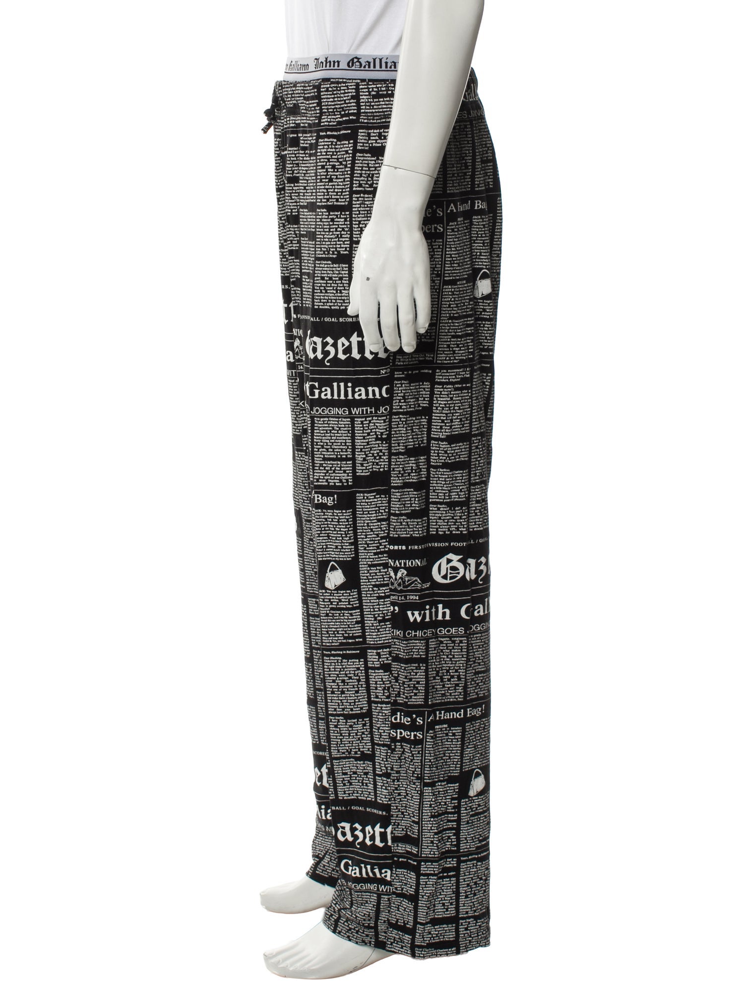 John Galliano Vintage 2000's Lounge Bottoms