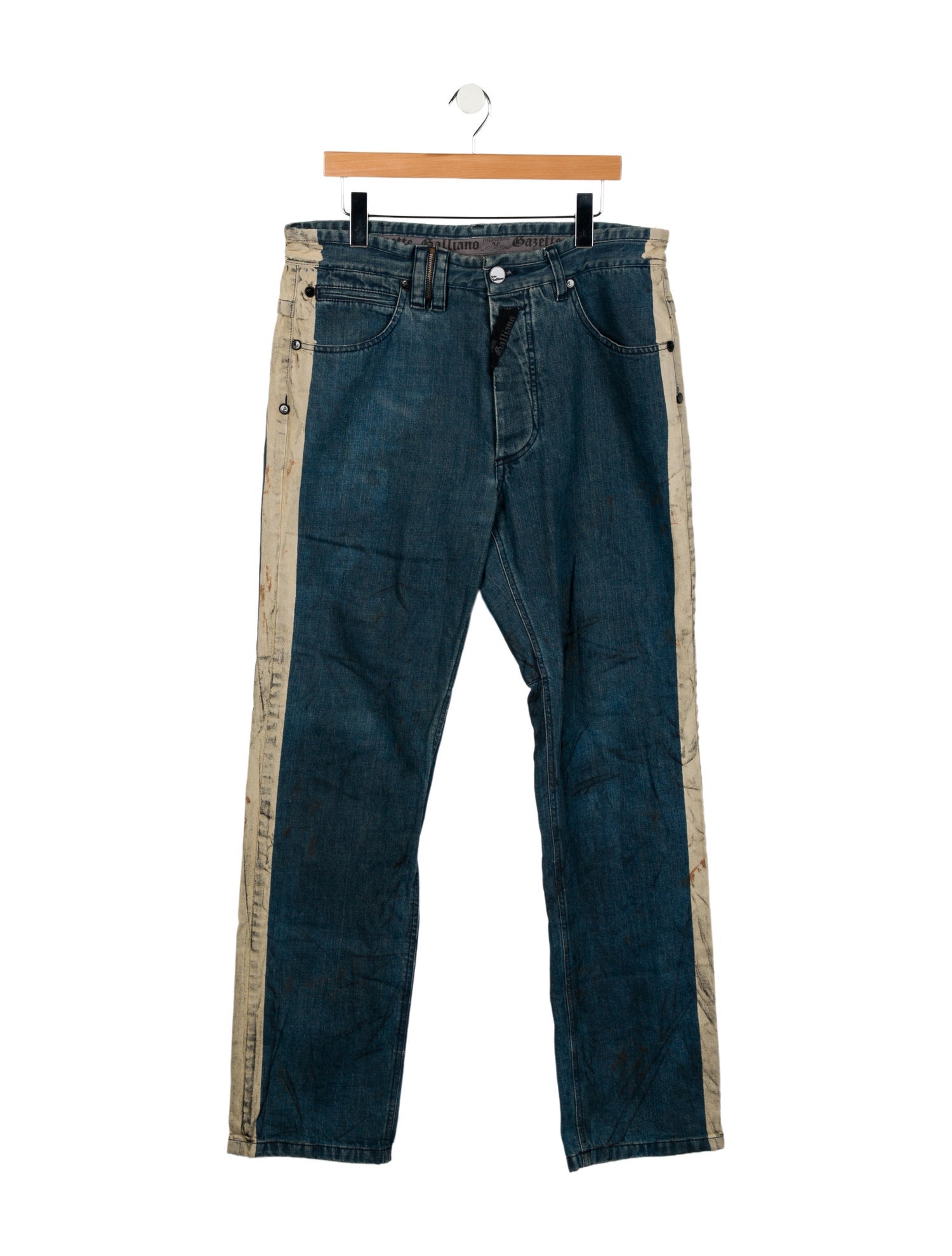 John Galliano Vintage Straight-Leg Jeans
