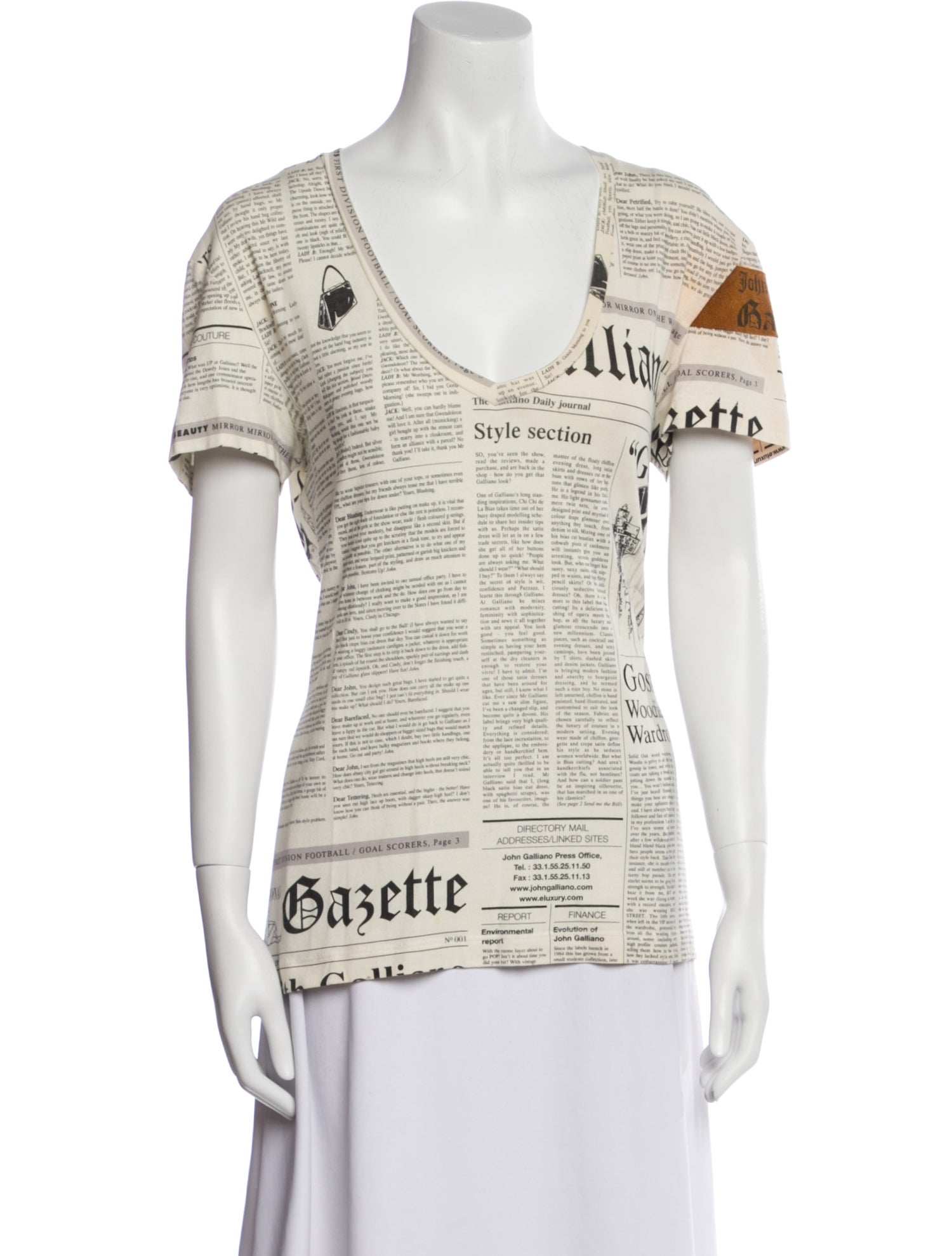 John Galliano Vintage 2000's T-Shirt