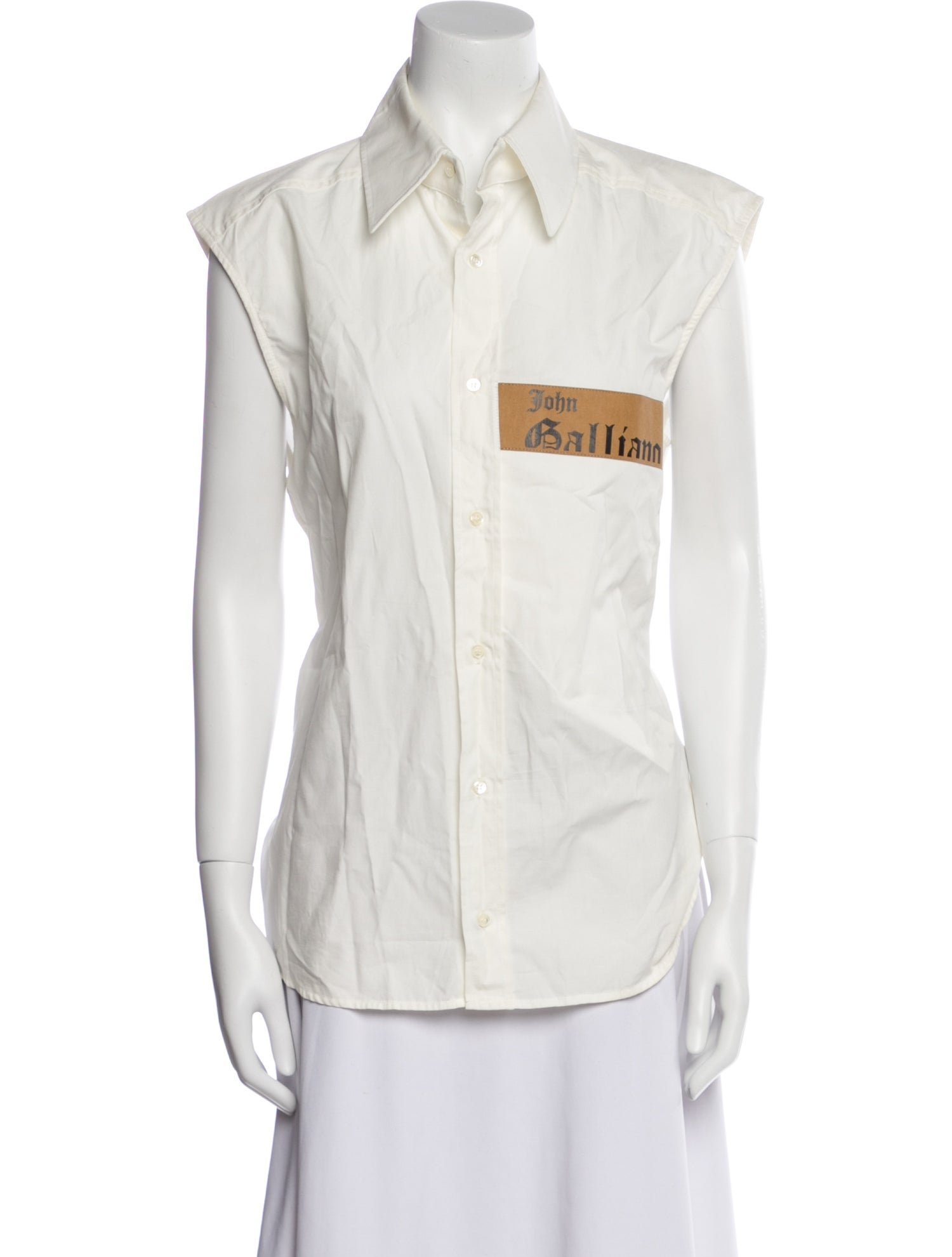 John Galliano Vintage 2000's Denim Shirt