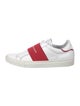 John Galliano Leather Colorblock Pattern Sneakers