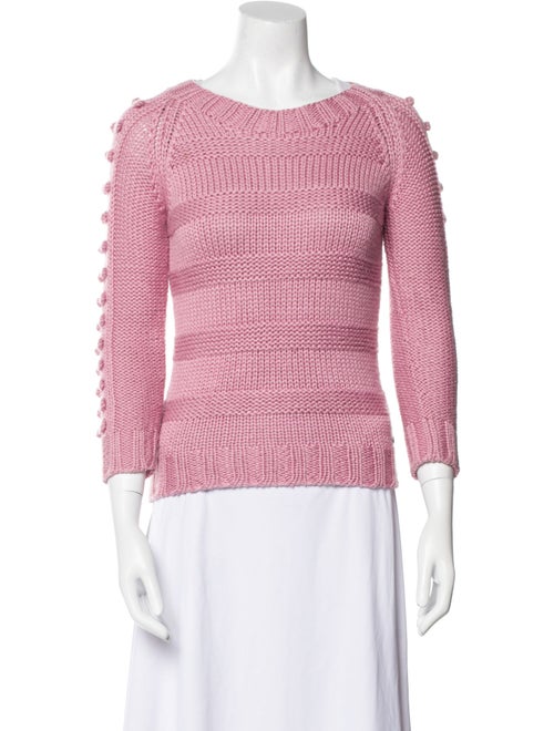 John Galliano Scoop Neck Sweater