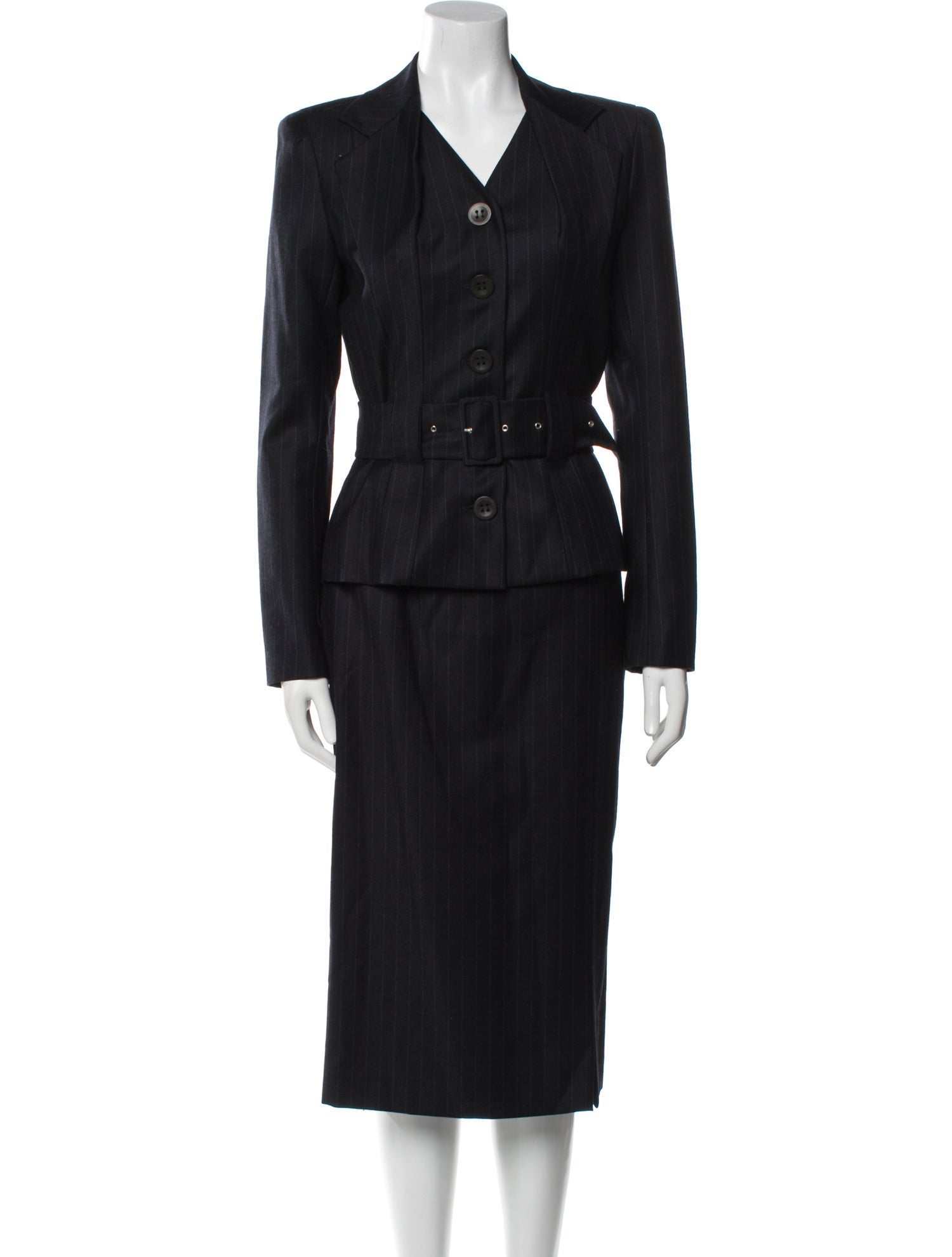 John Galliano Vintage 2000 Skirt Suit