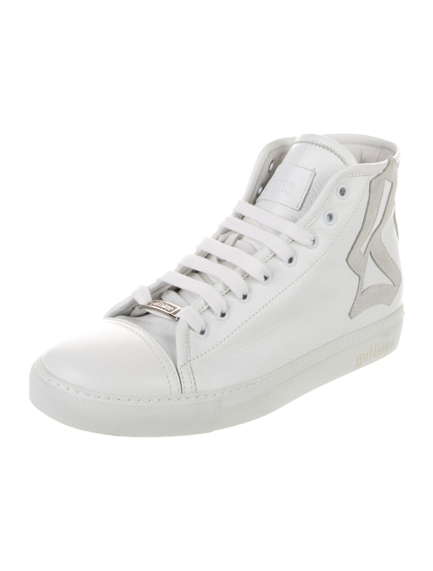 John Galliano Leather Sneakers