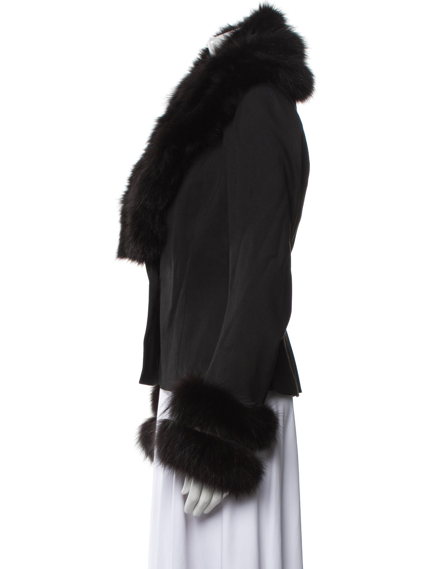 John Galliano Vintage 2001 Fur Jacket