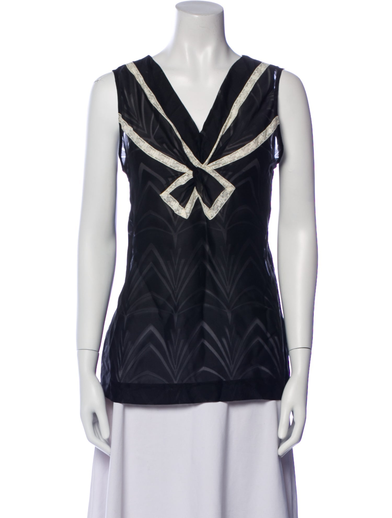 John Galliano 2010's Silk Top