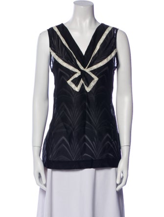 John Galliano 2010's Silk Top