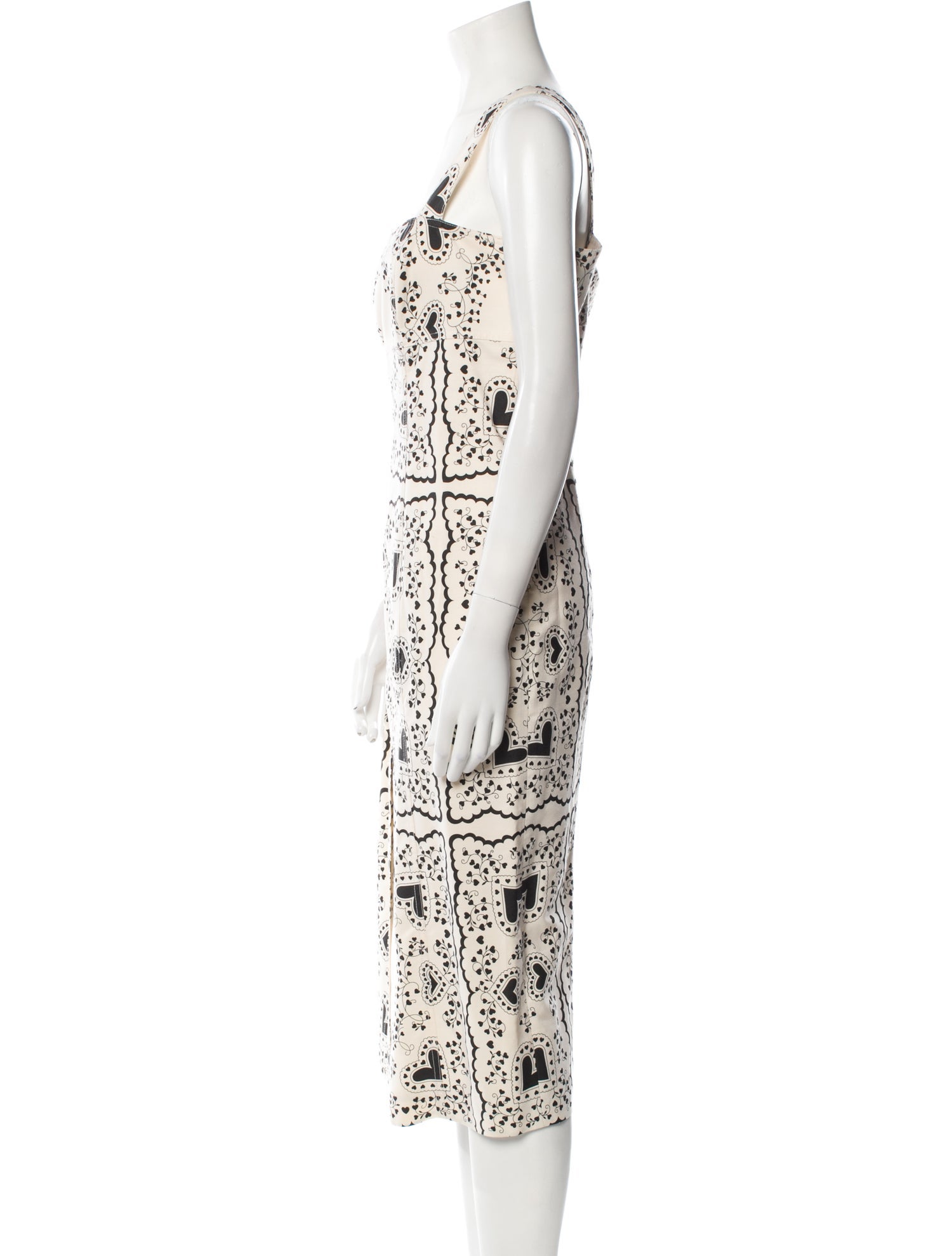 John Galliano Vintage Midi Length Dress