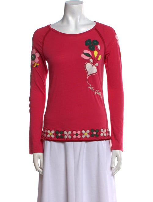 John Galliano Graphic Printed T-Shirt