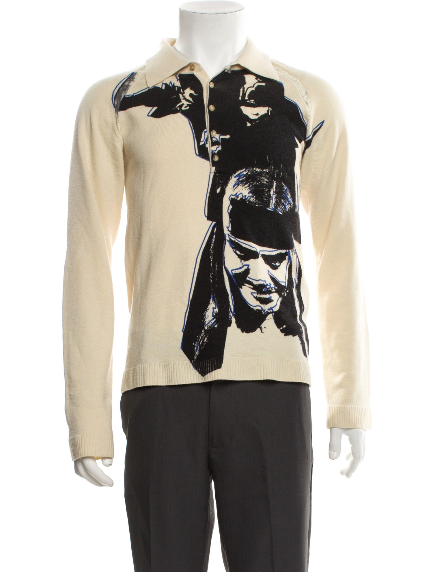 John Galliano Vintage 2000's Polo Sweater