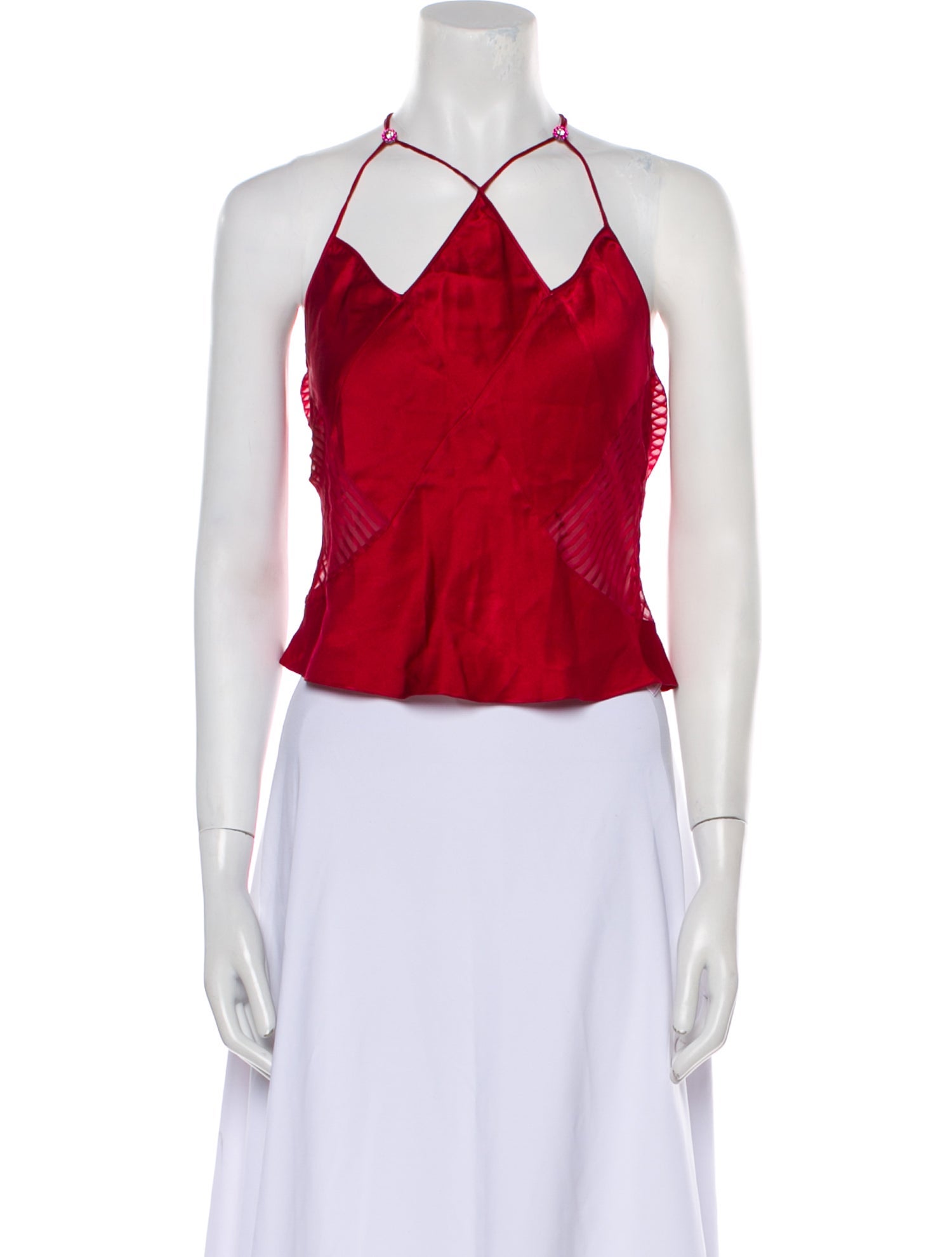 John Galliano Vintage 2005 Crop Top