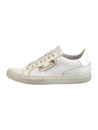John Galliano Leather Sneakers