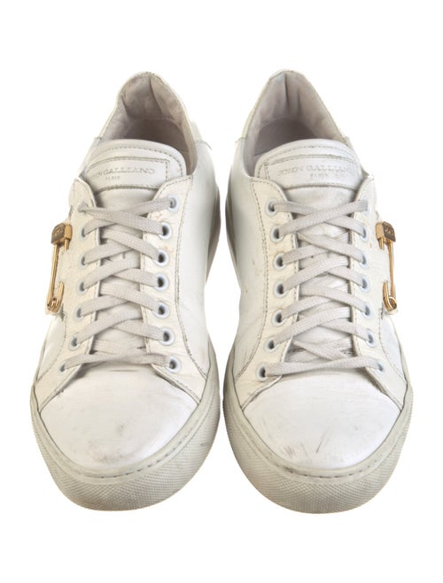 John Galliano Leather Sneakers