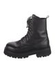 John Galliano Leather Combat Boots