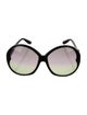 John Galliano Oversize Gradient Sunglasses