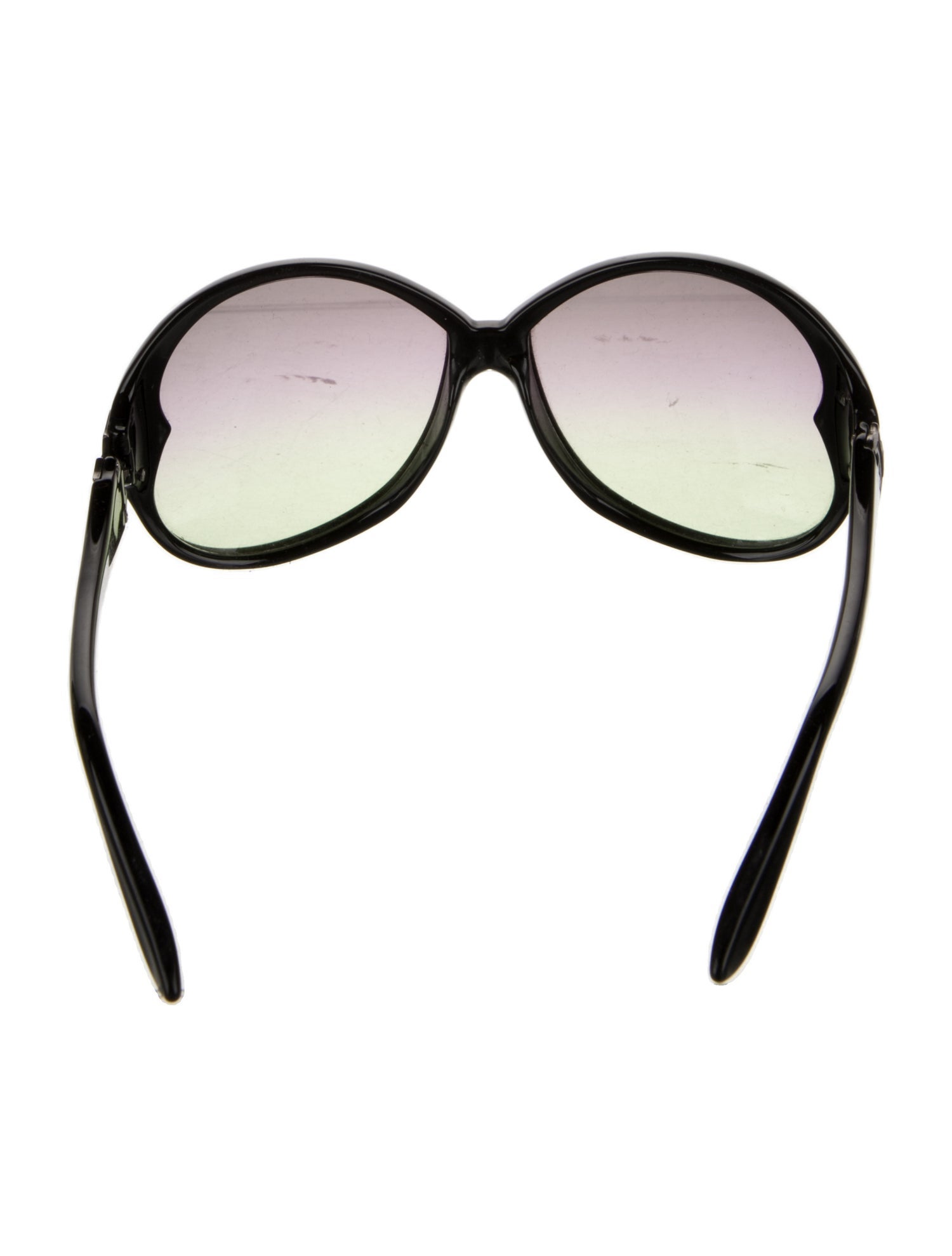 John Galliano Oversize Gradient Sunglasses
