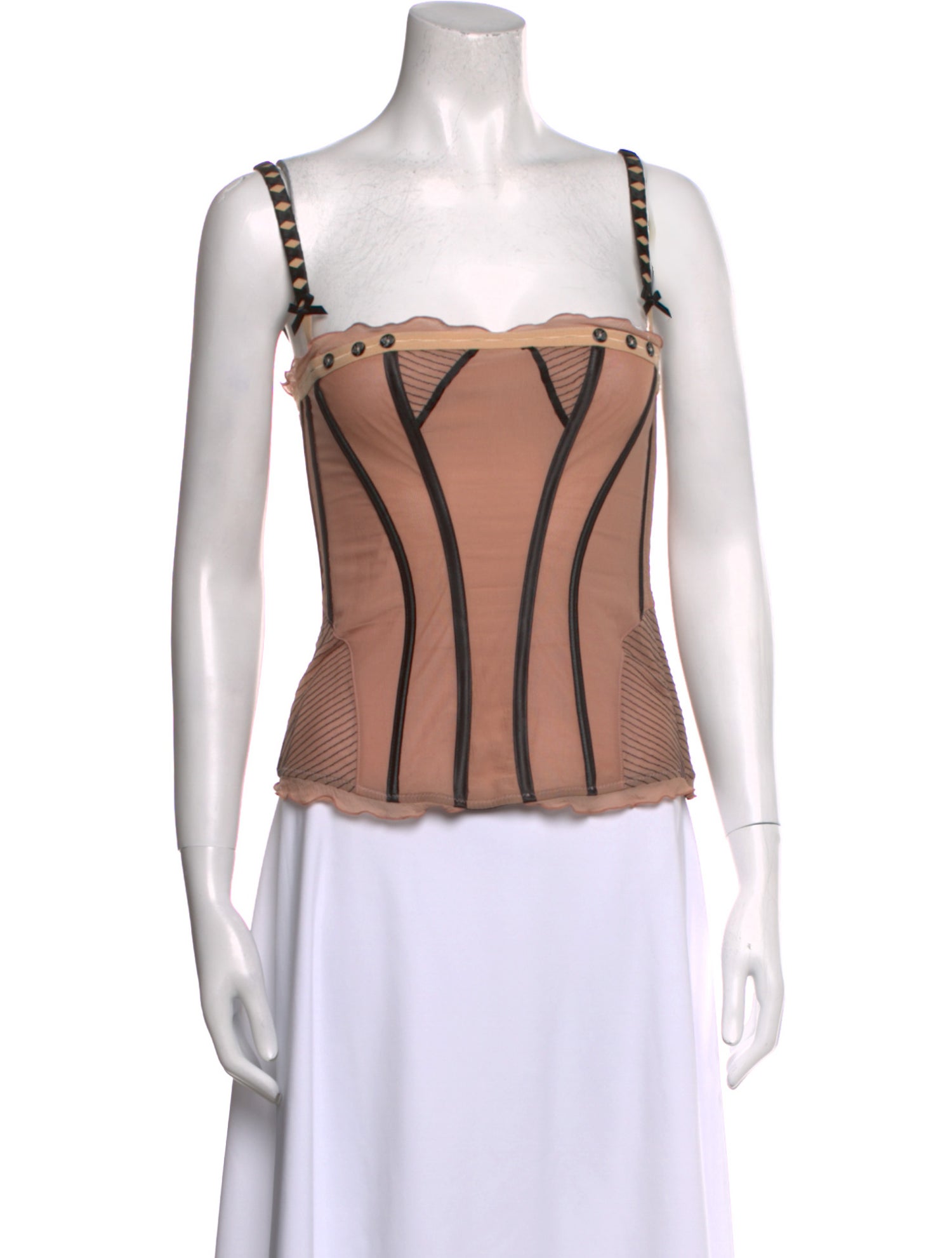 John Galliano Vintage 2000's Crop Top