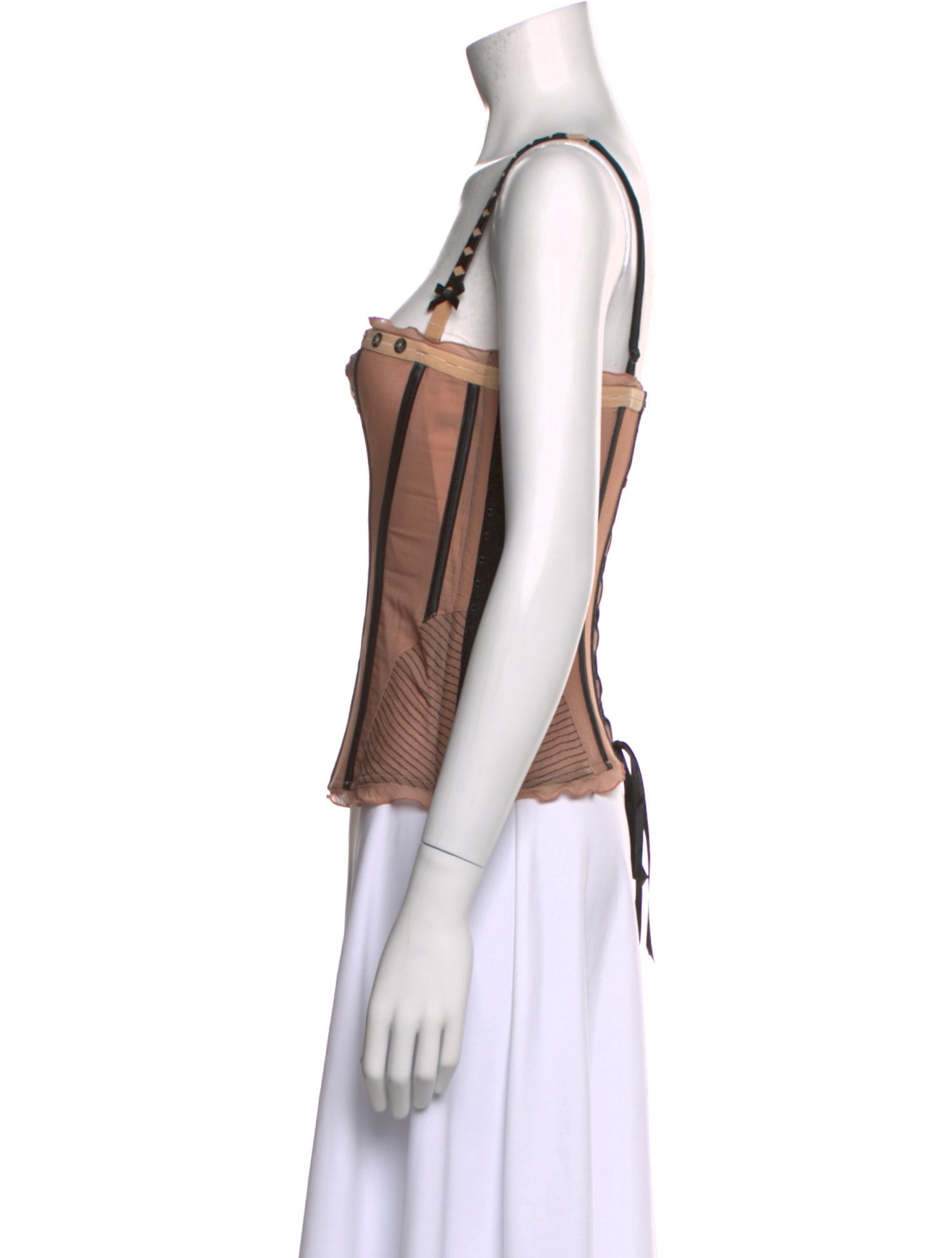 John Galliano Vintage 2000's Crop Top