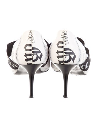 John Galliano Printed Pumps