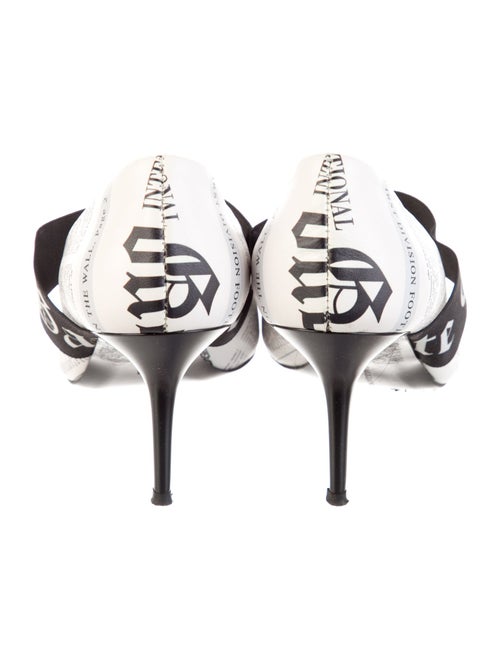John Galliano Printed Pumps