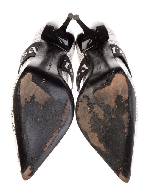 John Galliano Printed Pumps