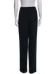 John Galliano Wool Straight Leg Pants