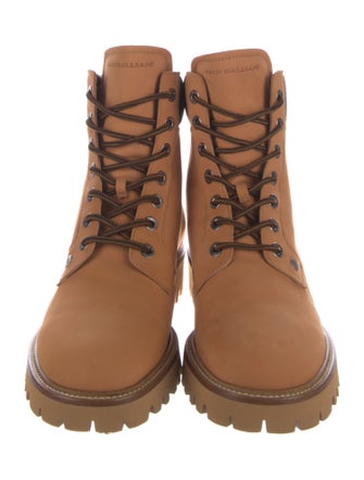 John Galliano Suede Hiking Boots