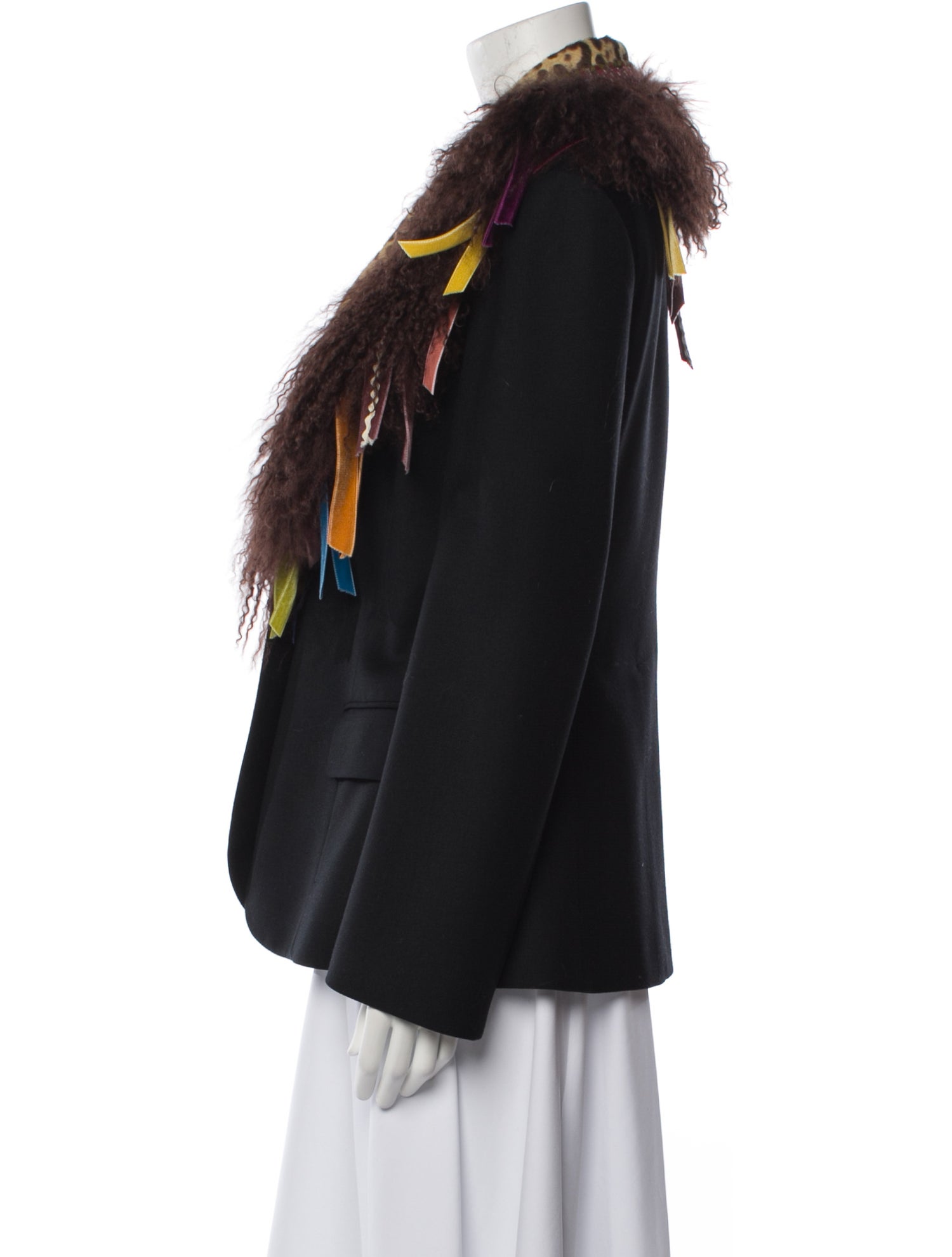 John Galliano Vintage 2002 Fur Jacket