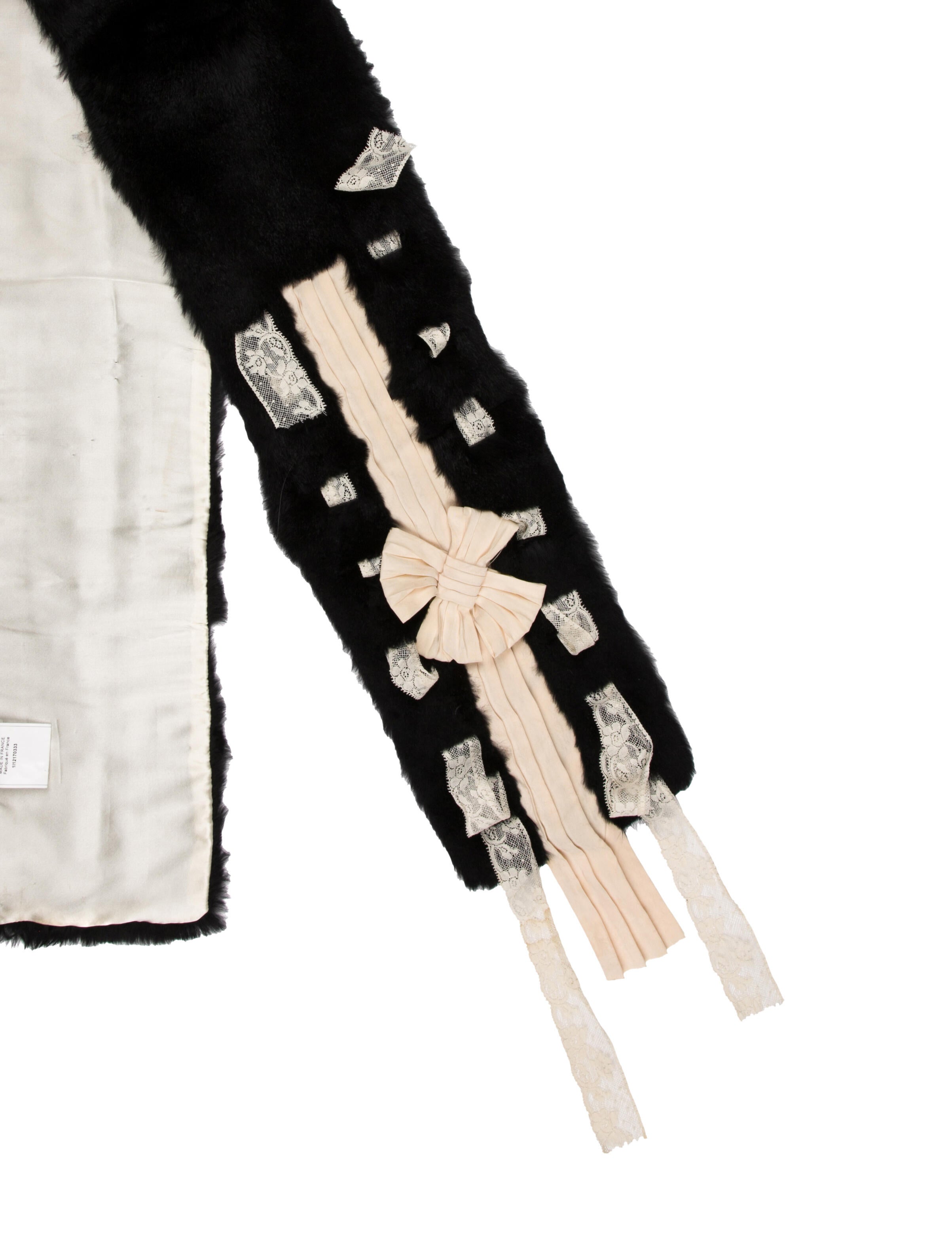 John Galliano Fur Vintage Scarf