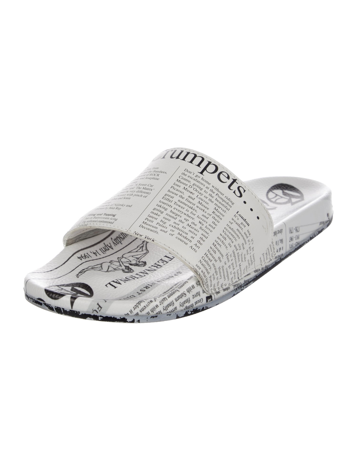 John Galliano Printed Flats