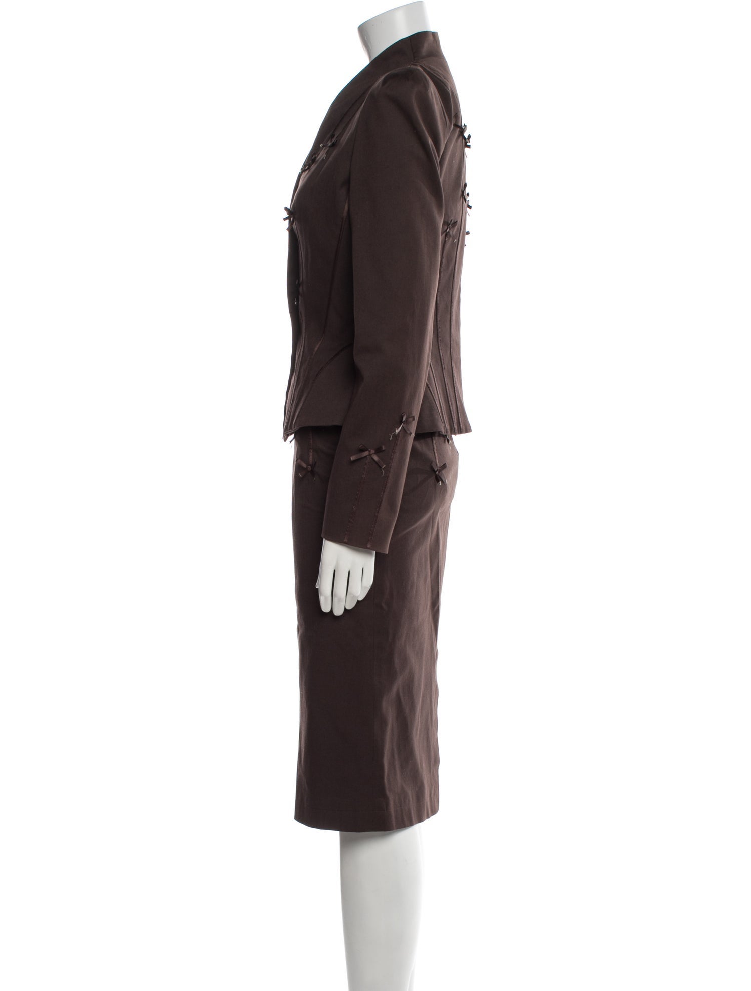 John Galliano Vintage 2004 Skirt Suit
