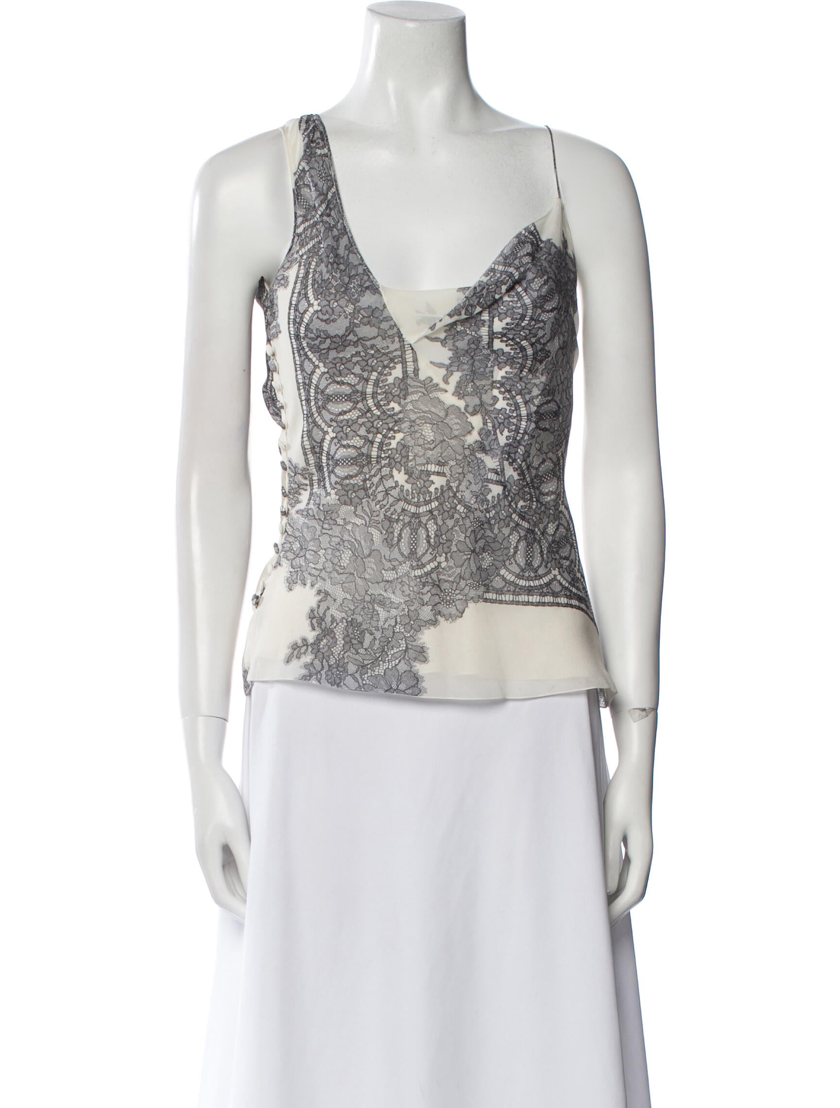 John Galliano Vintage 2007 Crop Top