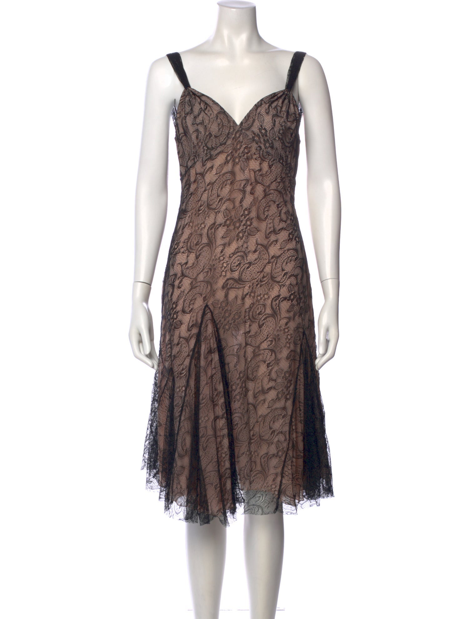 Galliano Vintage Midi Length Dress