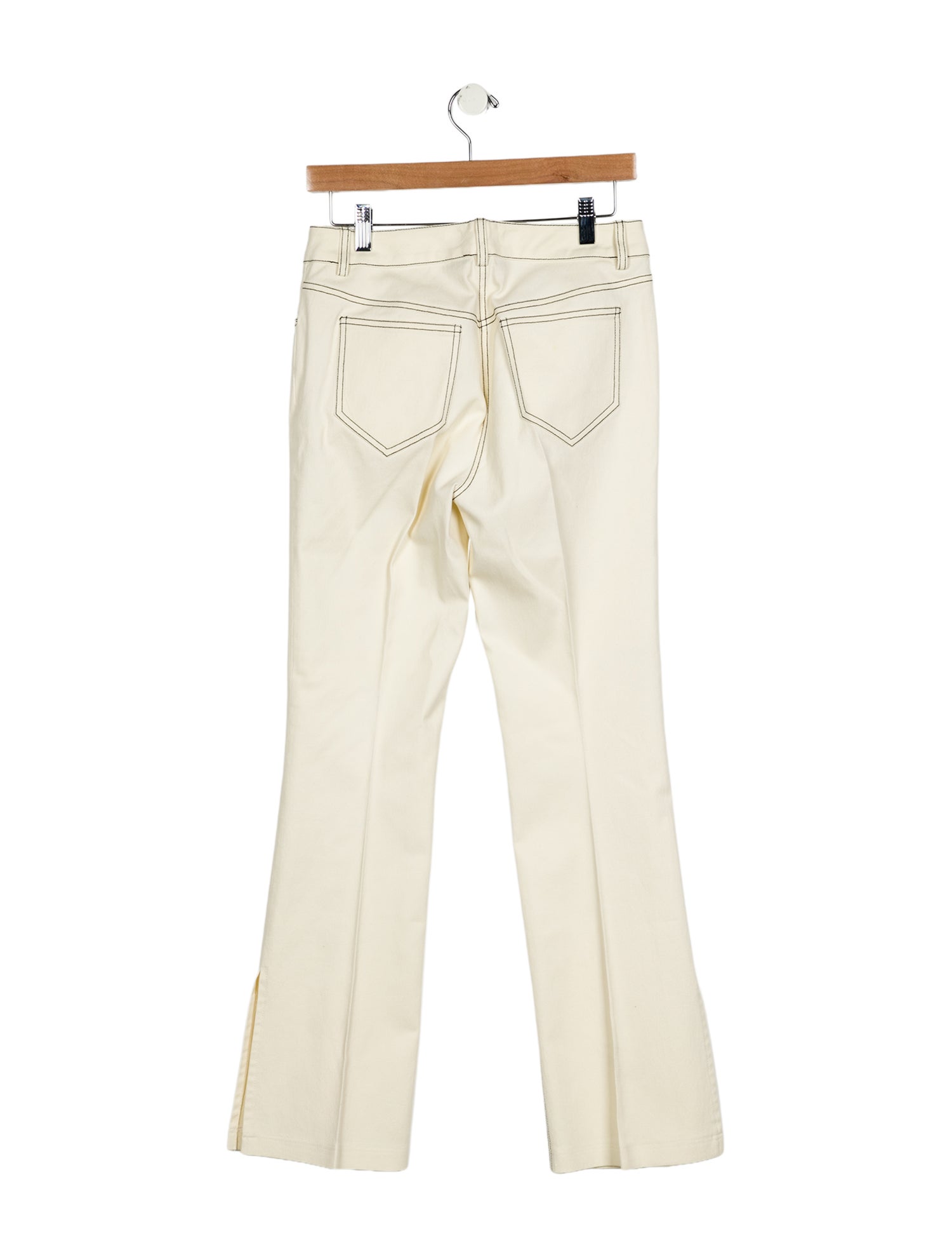 John Galliano Mid-Rise Wide Leg Jeans