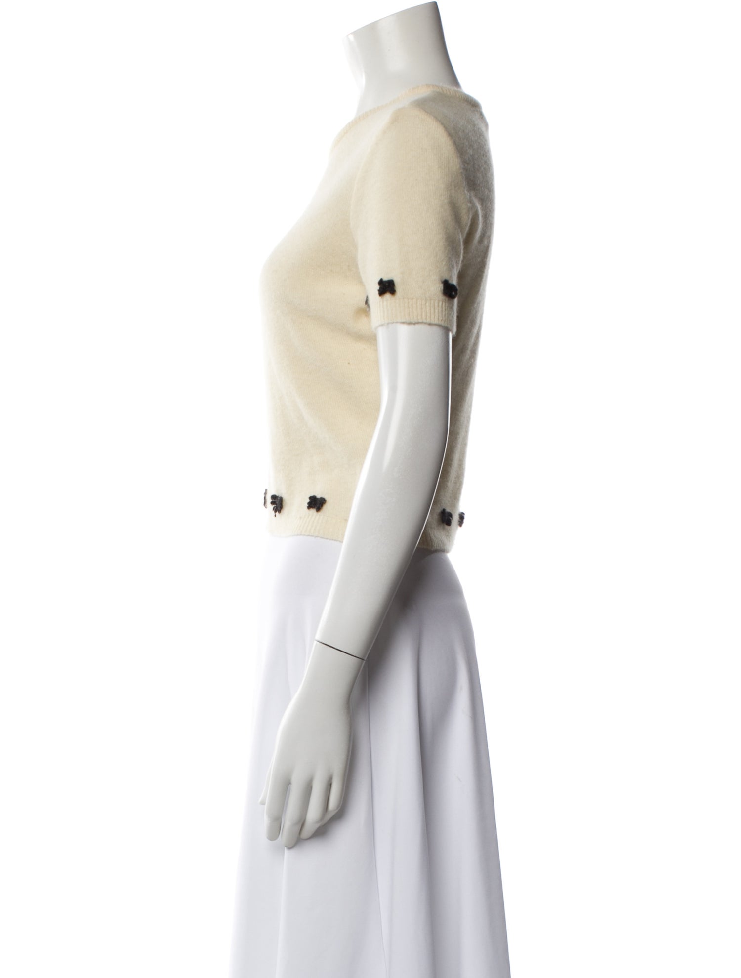 John Galliano Wool Crew Neck Sweater