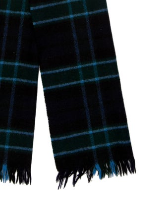 Johnstons of Elgin Plaid Print Scarf