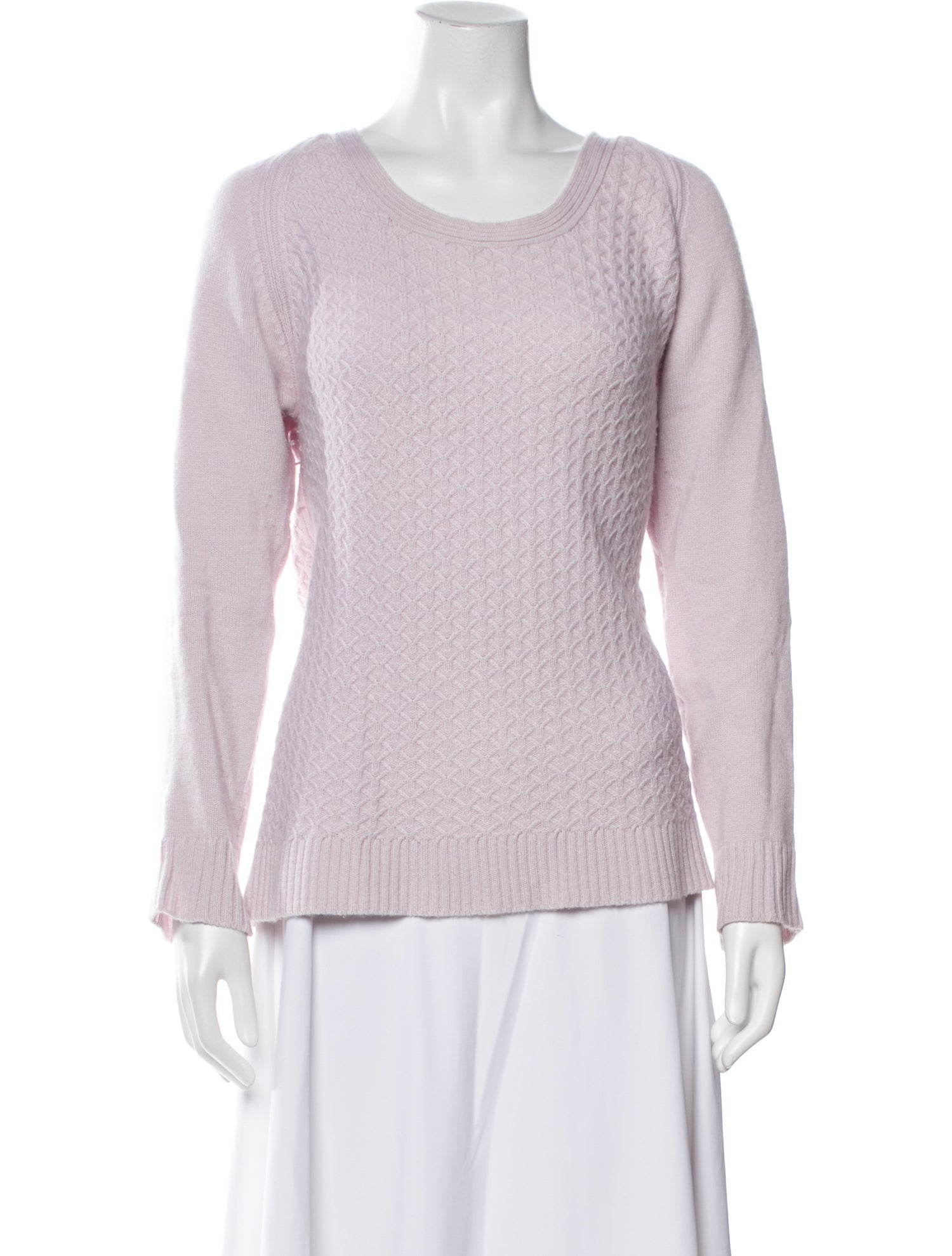 Johnstons of Elgin Cashmere Scoop Neck Sweater