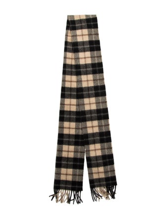 Johnstons of Elgin Wool Striped Scarf