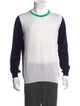 Johnstons of Elgin Cashmere Colorblock Pattern Pullover