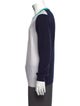 Johnstons of Elgin Cashmere Colorblock Pattern Pullover