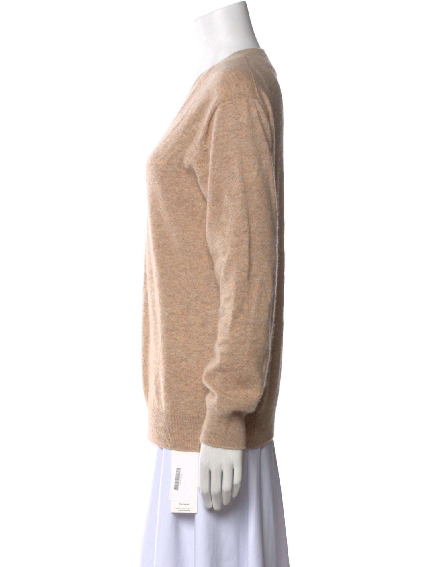 Johnstons of Elgin Cashmere V-Neck Sweater