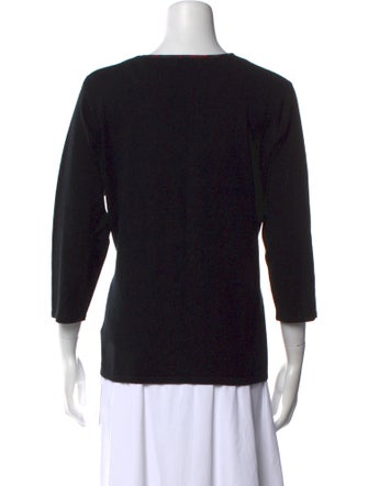 Johnstons of Elgin Silk V-Neck Sweater
